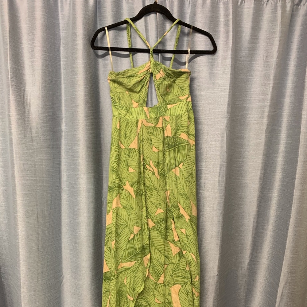 COPY - Urban Outfitters Tropical print maxi dress